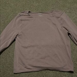 Contour light purple long sleeve